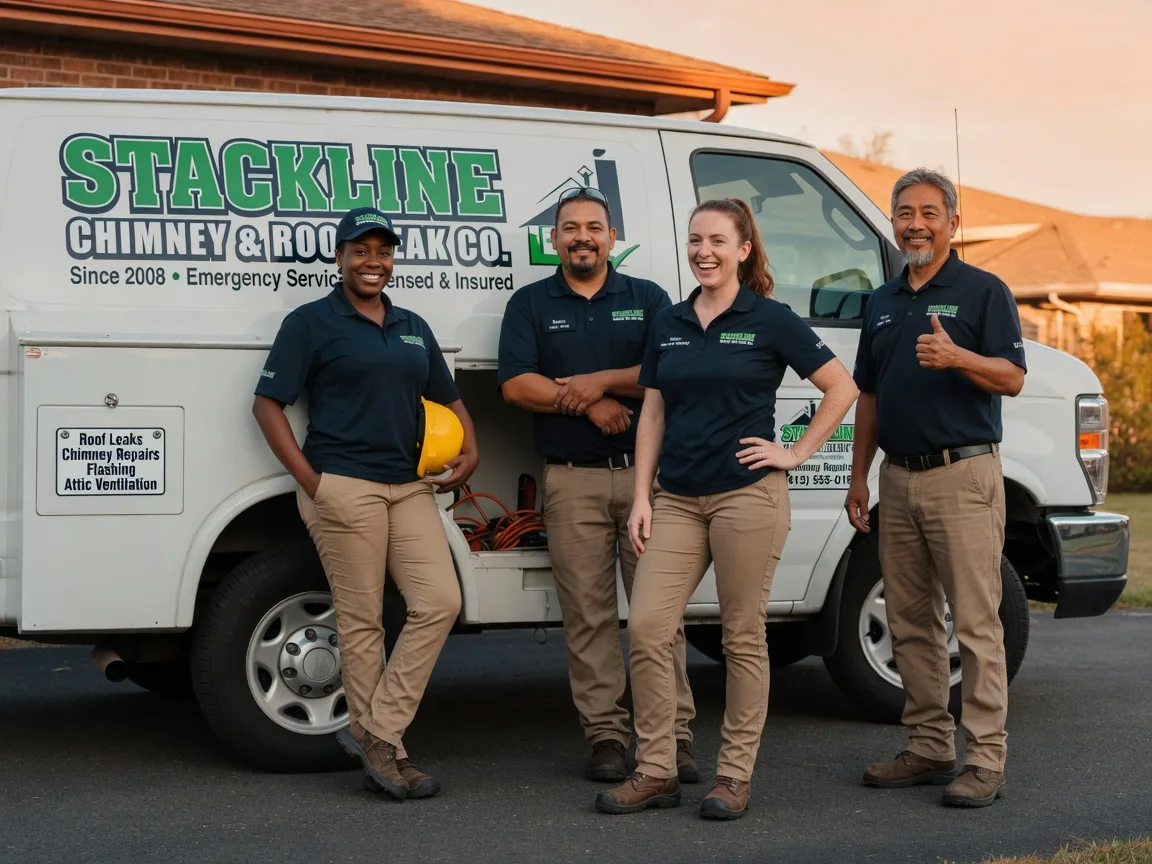 Chimney flashing repair company in Middlebranch, OH